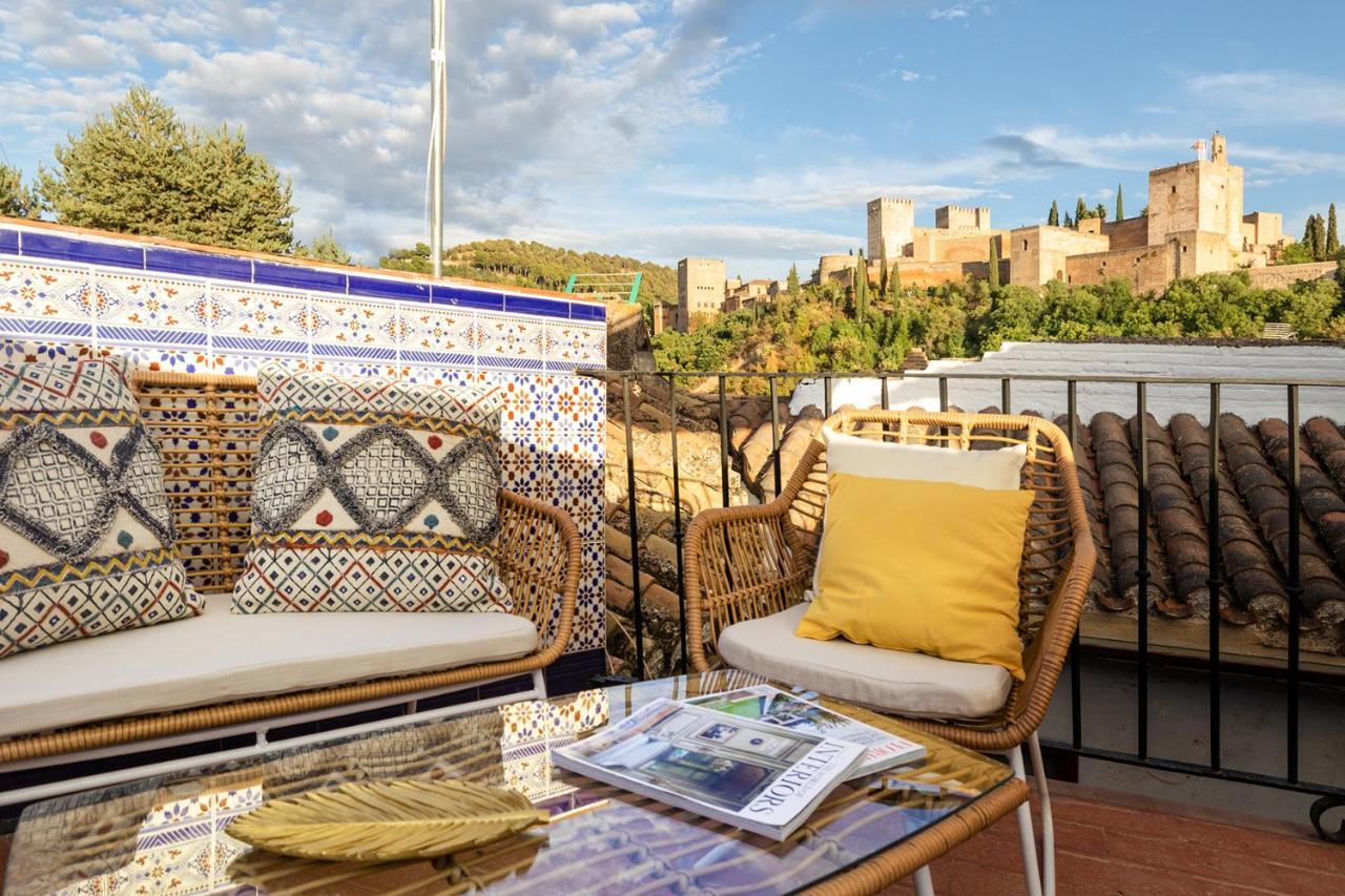 Albaicin Alhambra Views Private Terrace Leilighet Granada Eksteriør bilde