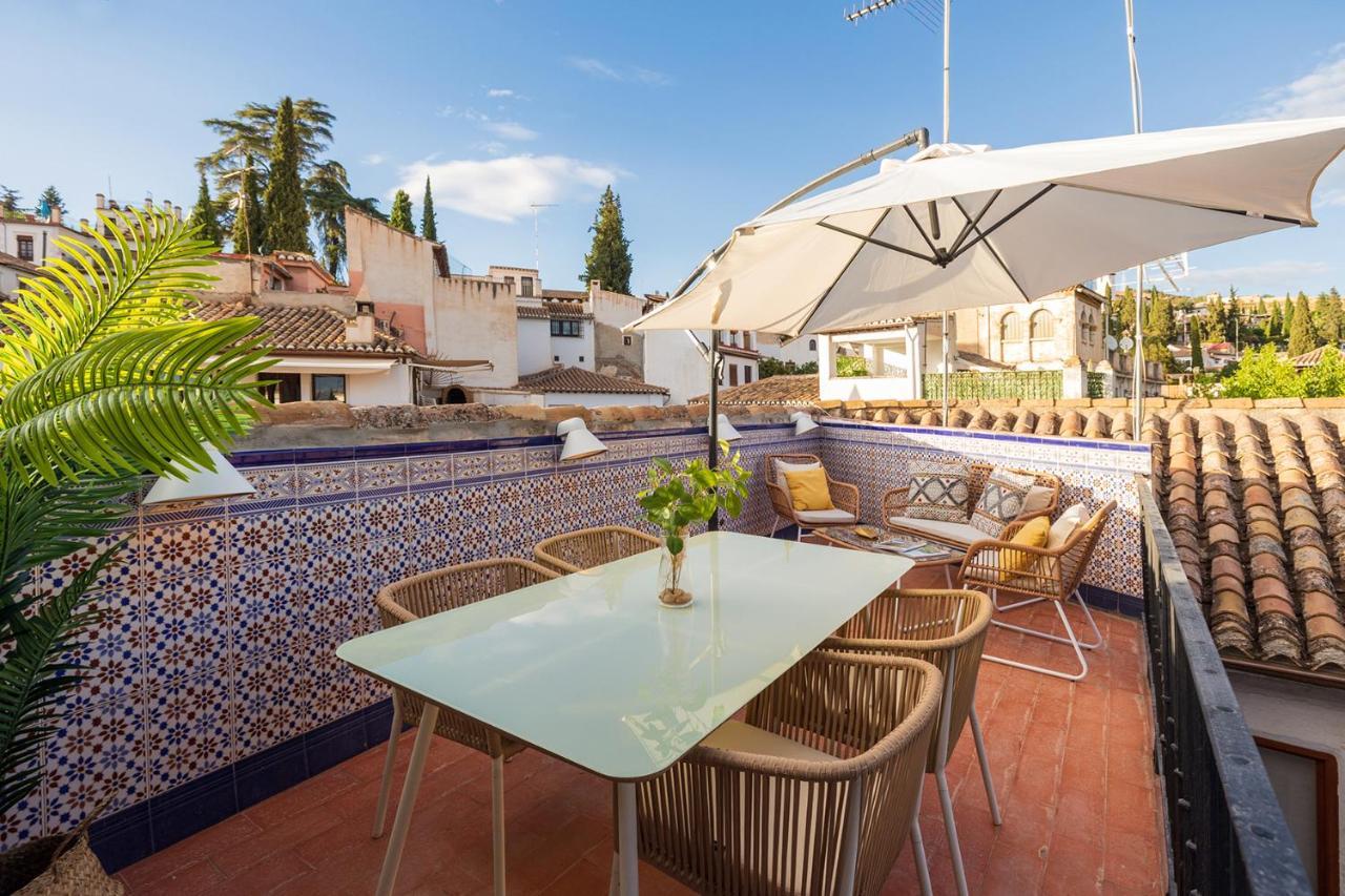 Albaicin Alhambra Views Private Terrace Leilighet Granada Eksteriør bilde