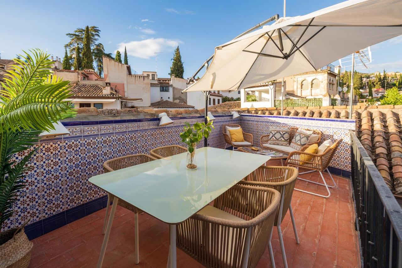 Albaicin Alhambra Views Private Terrace Leilighet Granada Eksteriør bilde